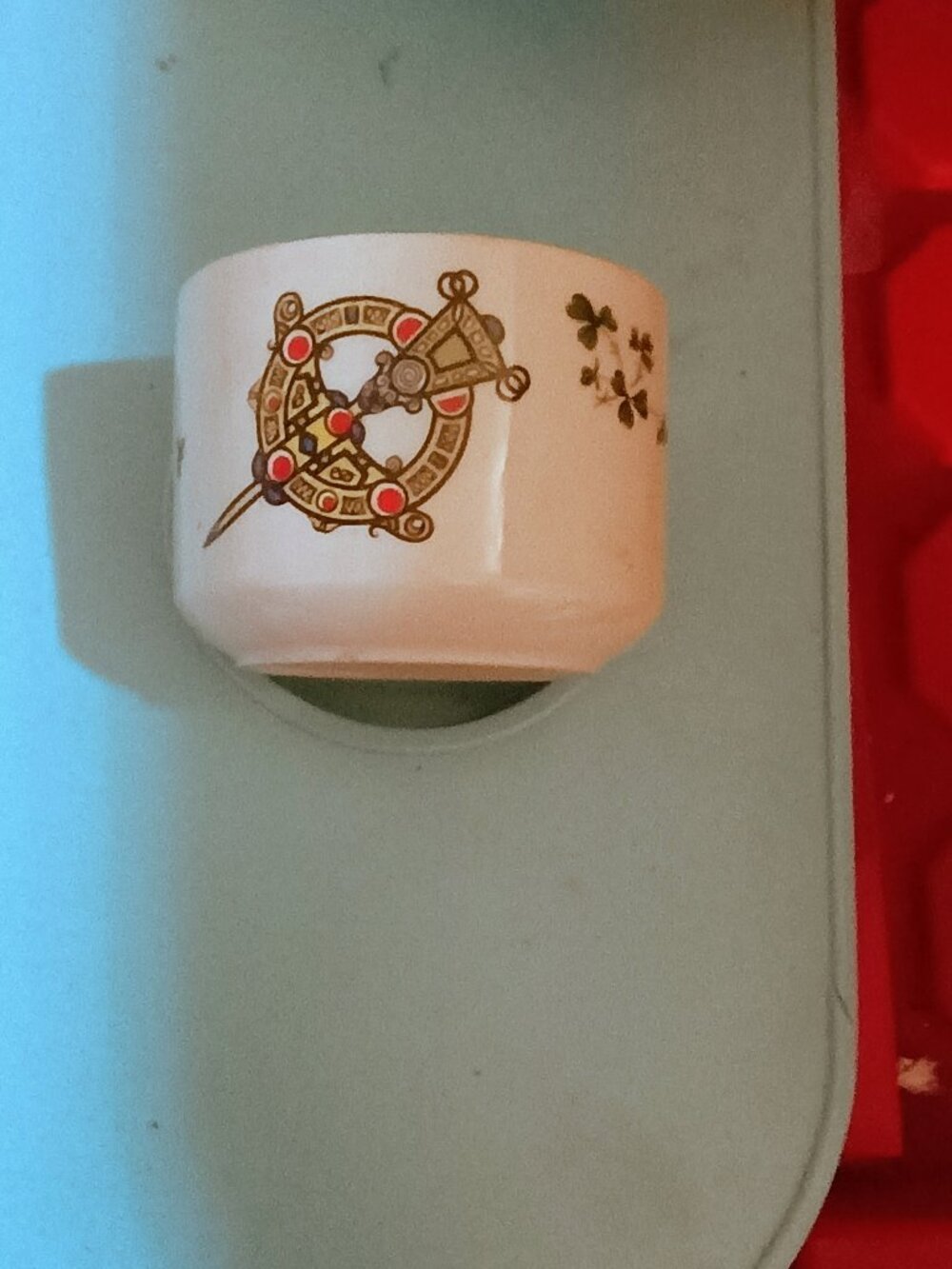 Vintage Carrigaline Pottery small sugar bowl